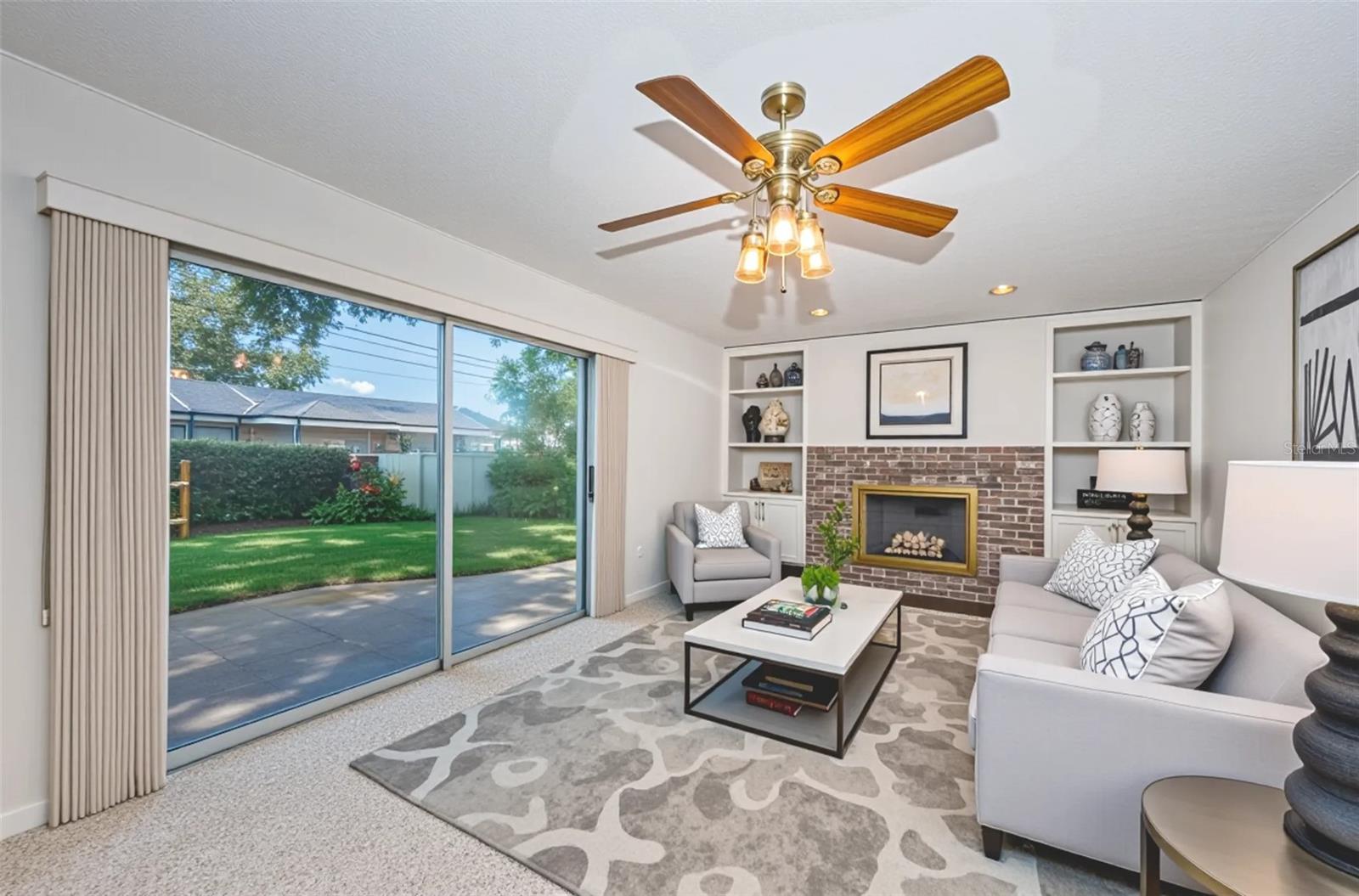 Family room/bonus room - staged