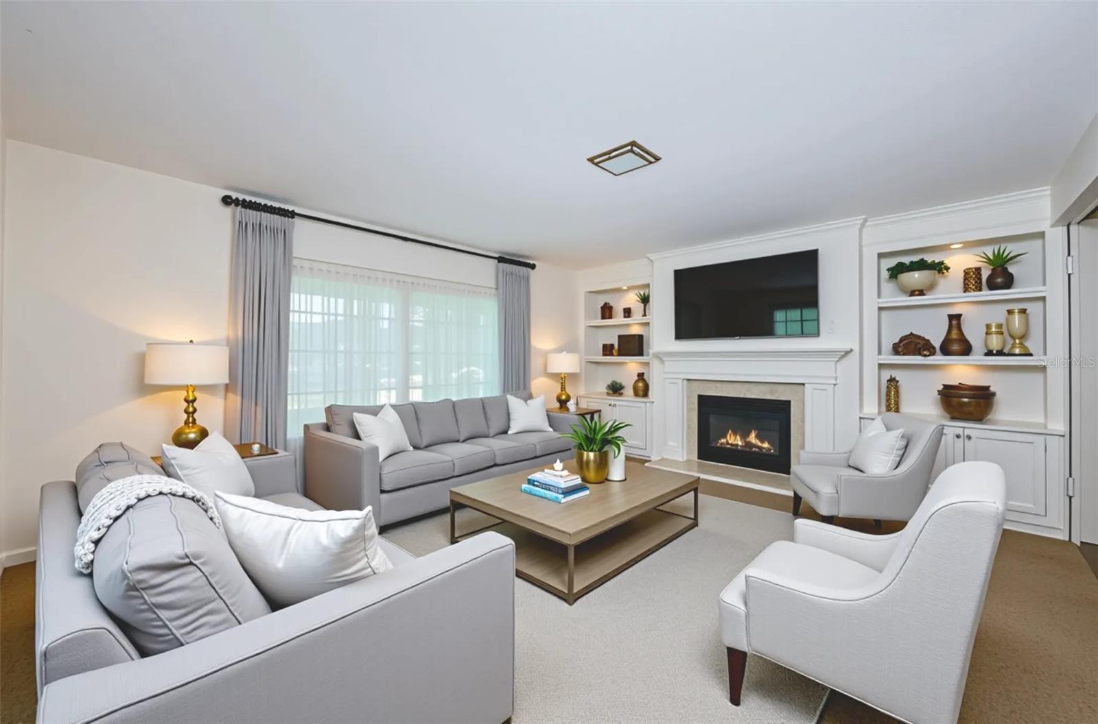 Living room - staged