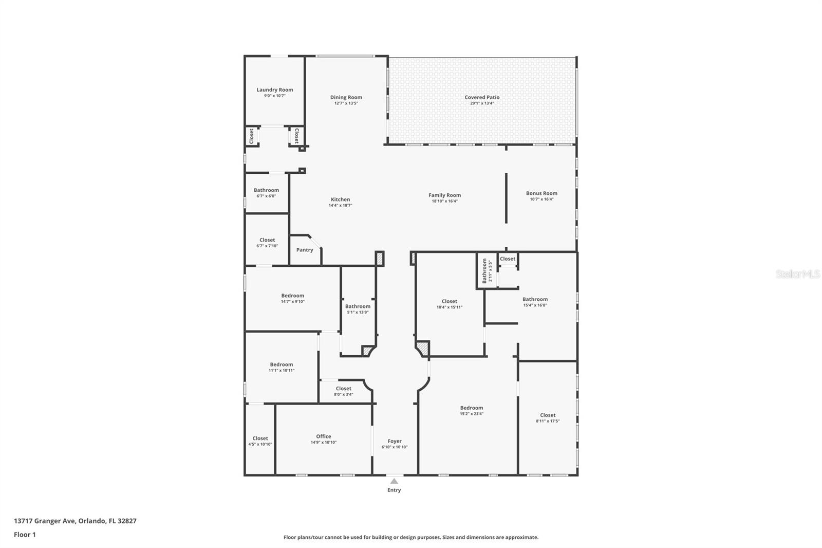 13717 GRANGER AVE, ORLANDO, FL, 32827