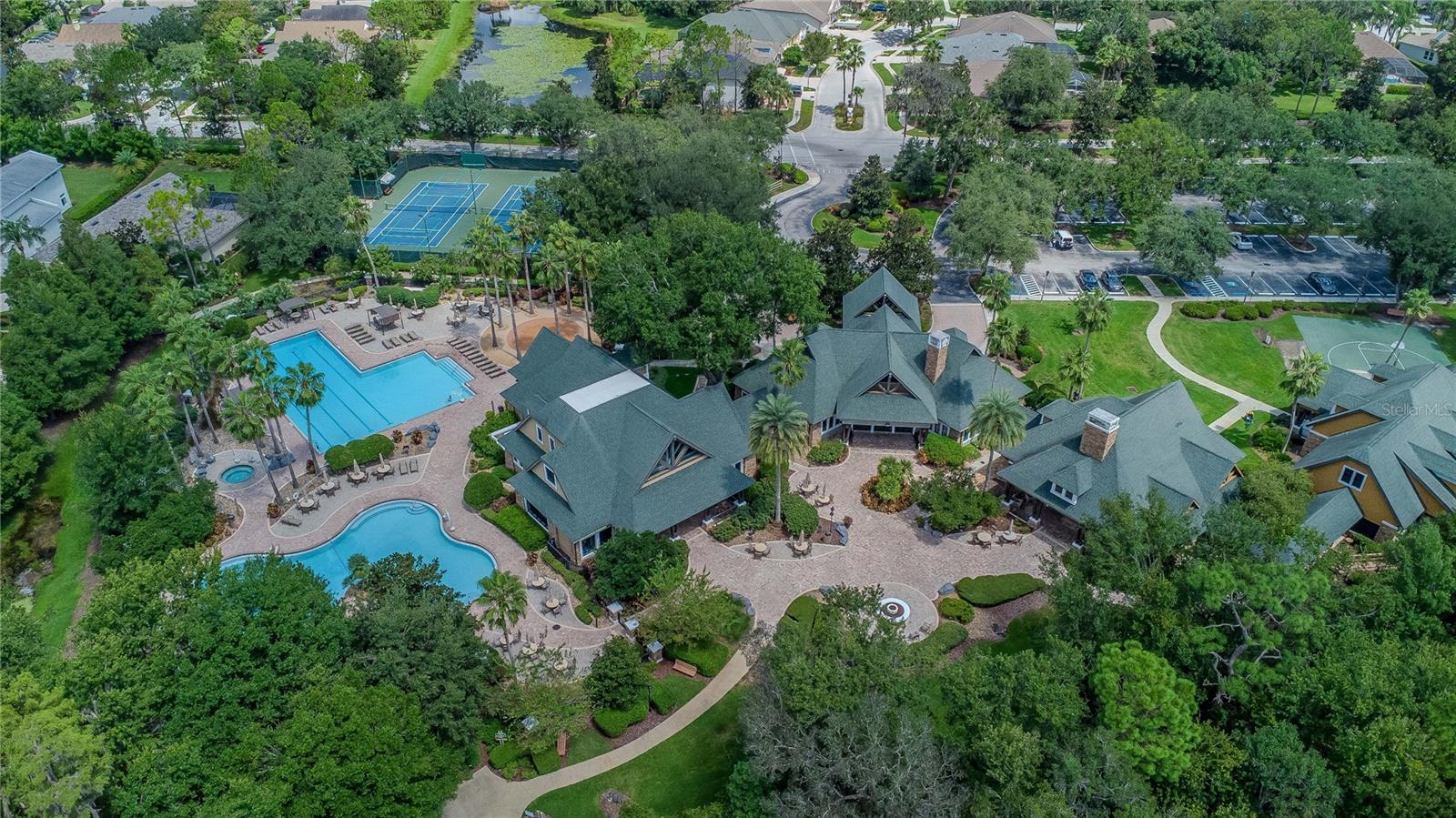 Aerial of Wilderness Lake Preserve Amenities!