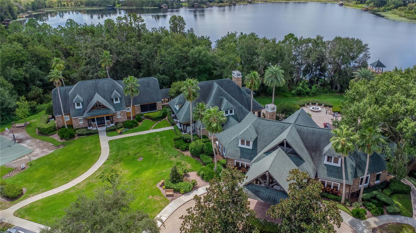 Aerial View of Wilderness Lake Preserve Lodge