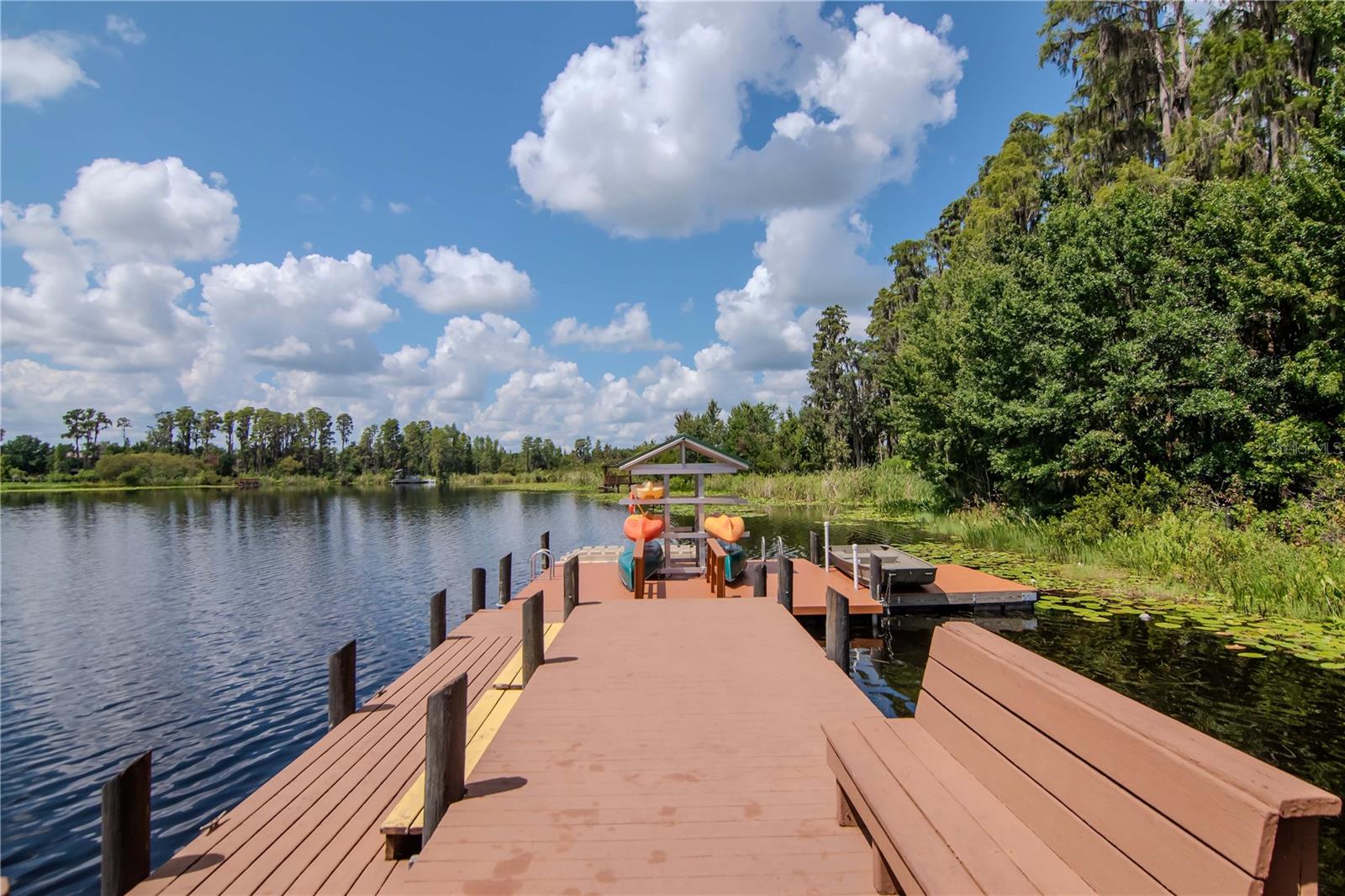 Waterfront with Pier & Dock at WLP Lodge