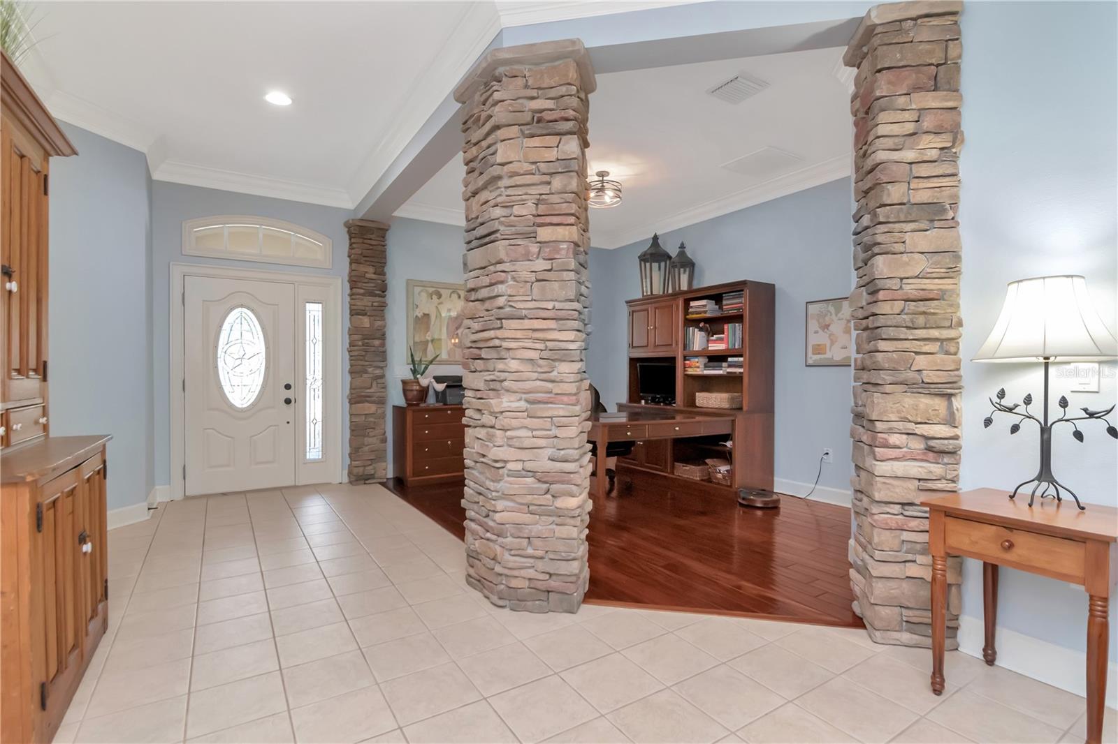 Entryway and Flex Room