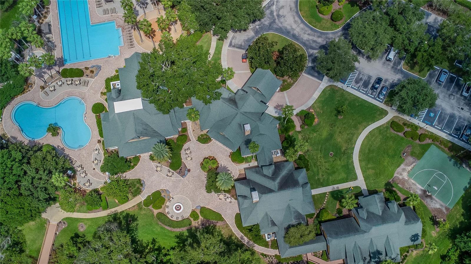 Aerial of Wilderness Lake Preserve Amenities!