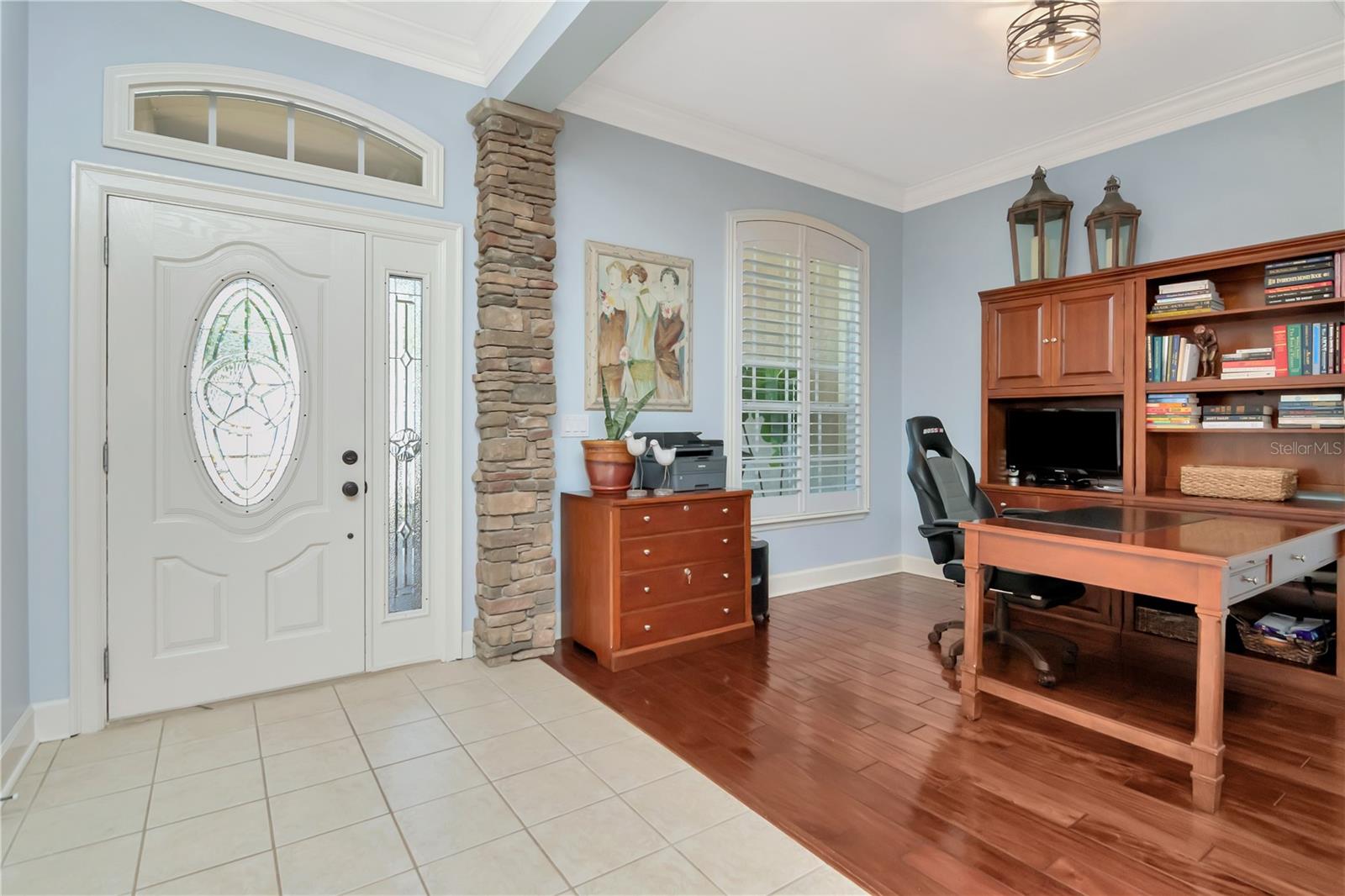 Entry, Foyer, and Flex Room