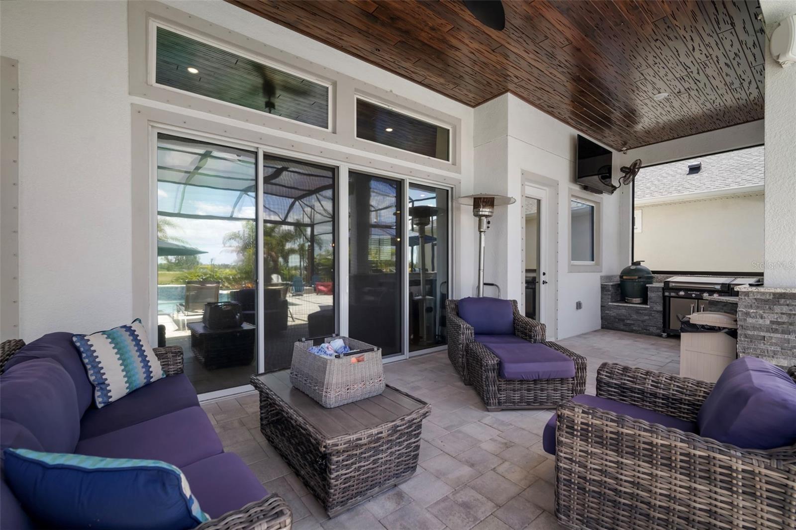 Wall of Glass Sliders