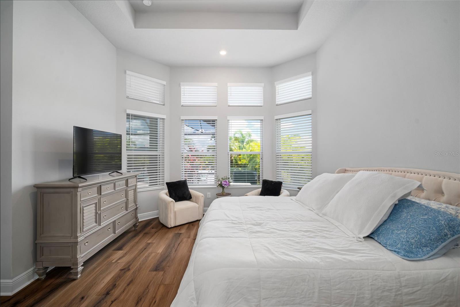Primary Bedroom with Luxury Vinyl