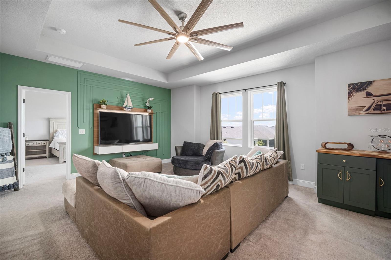 Upstairs Loft with Dry Bar and Bev Fridge