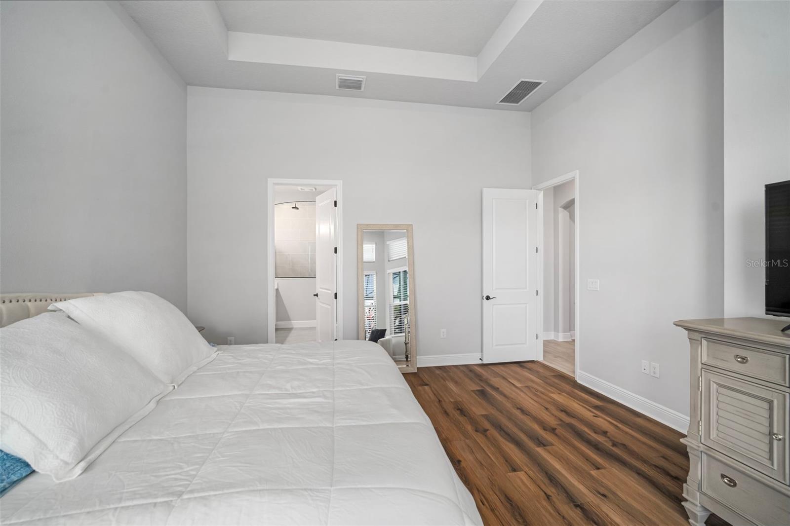 Primary Bedroom with Luxury Vinyl