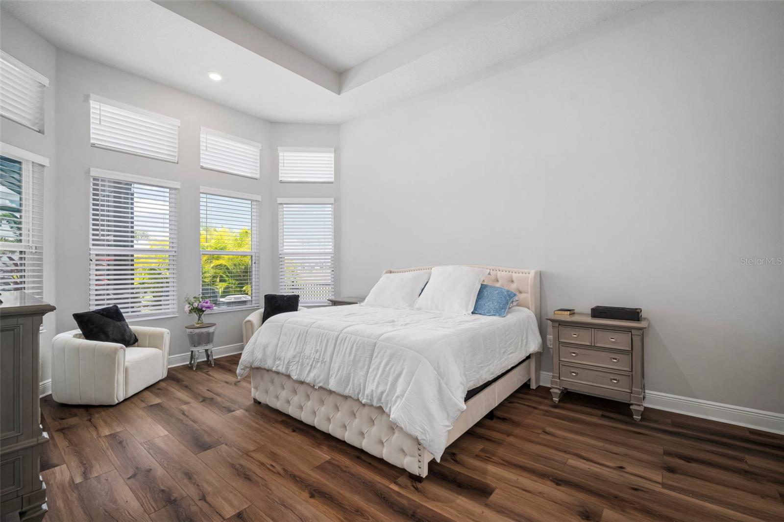 Primary Bedroom with Luxury Vinyl