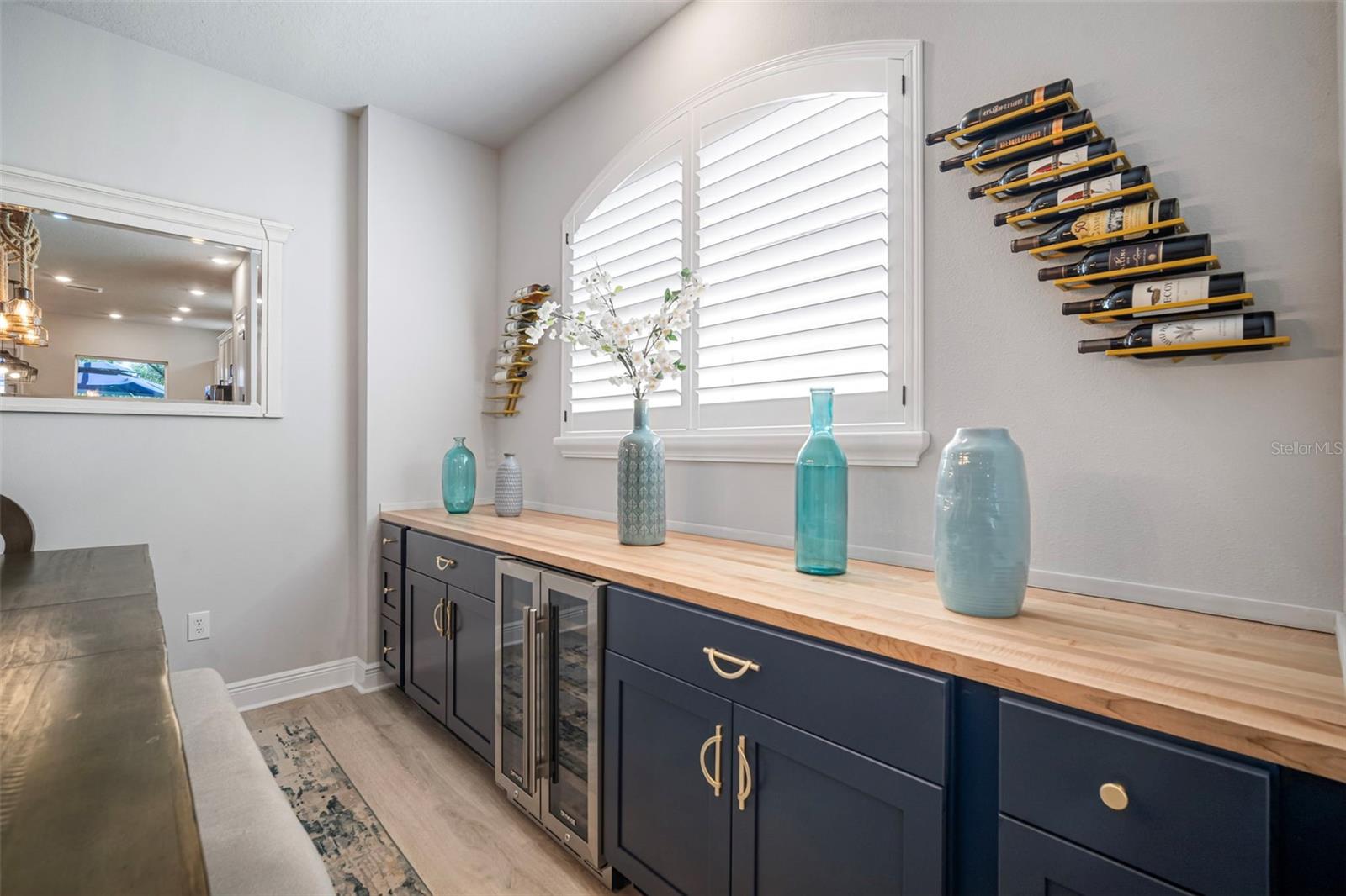 Built-in Cabinetry with soft close