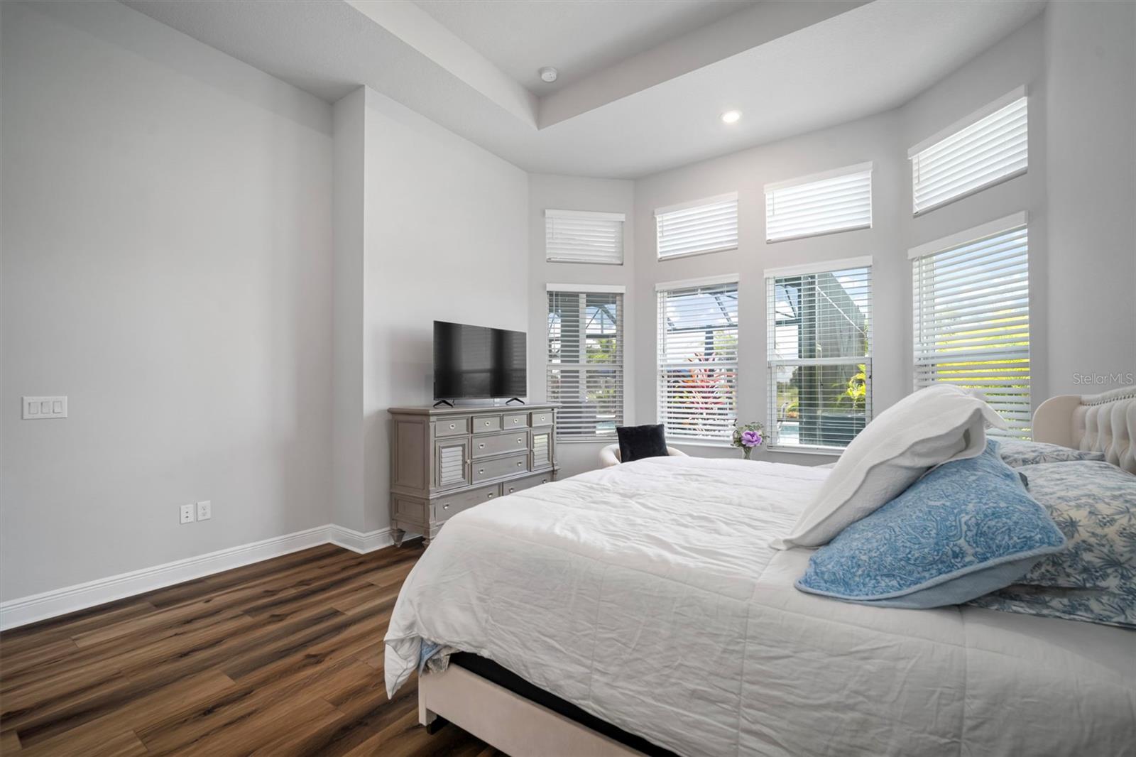 Primary Bedroom with Luxury Vinyl