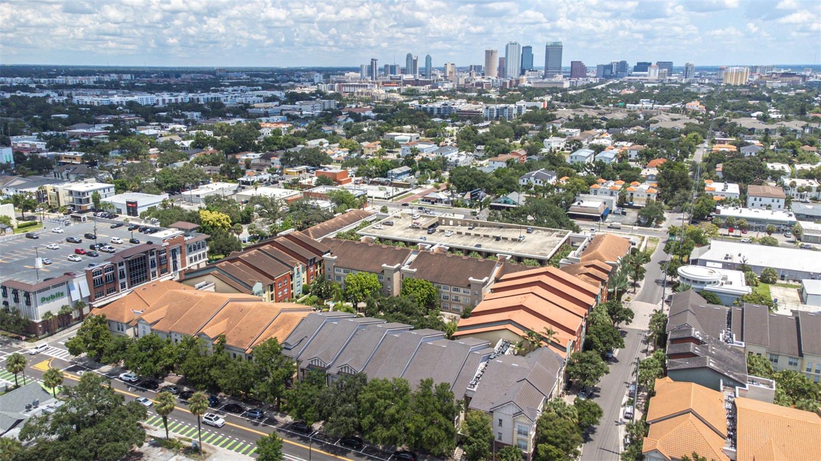 Publix Supermarket on the left | Downtown Close to Property