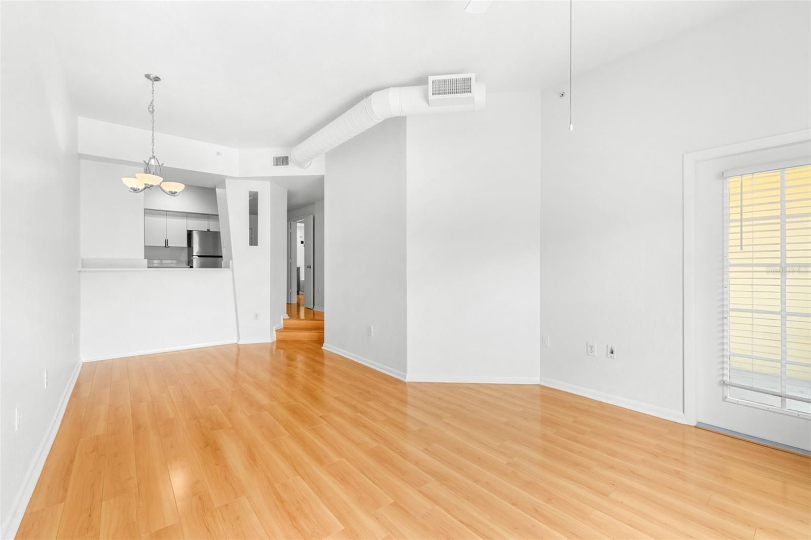 Large dining and living room combo