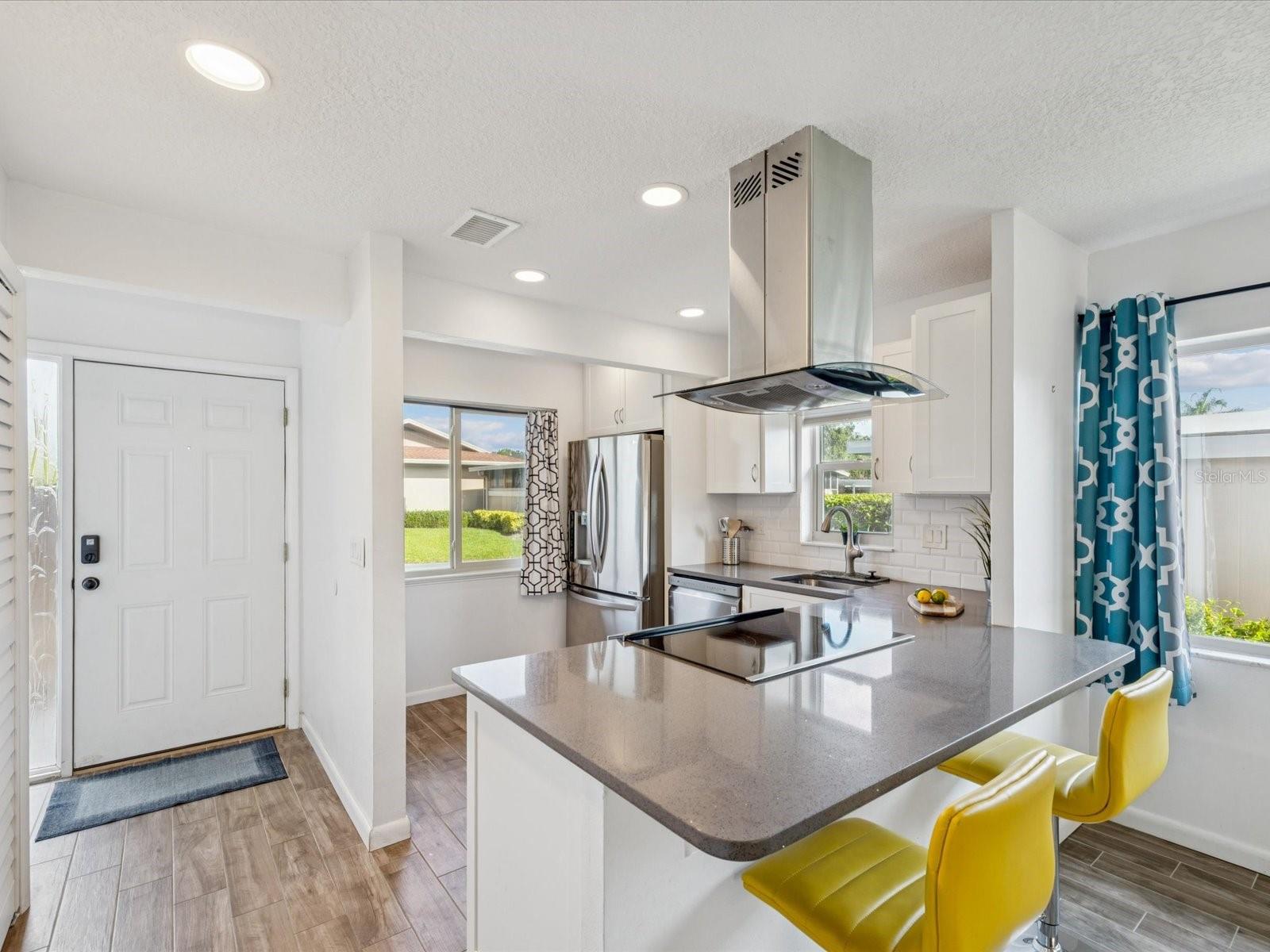 Kitchen With Breakfast Bar