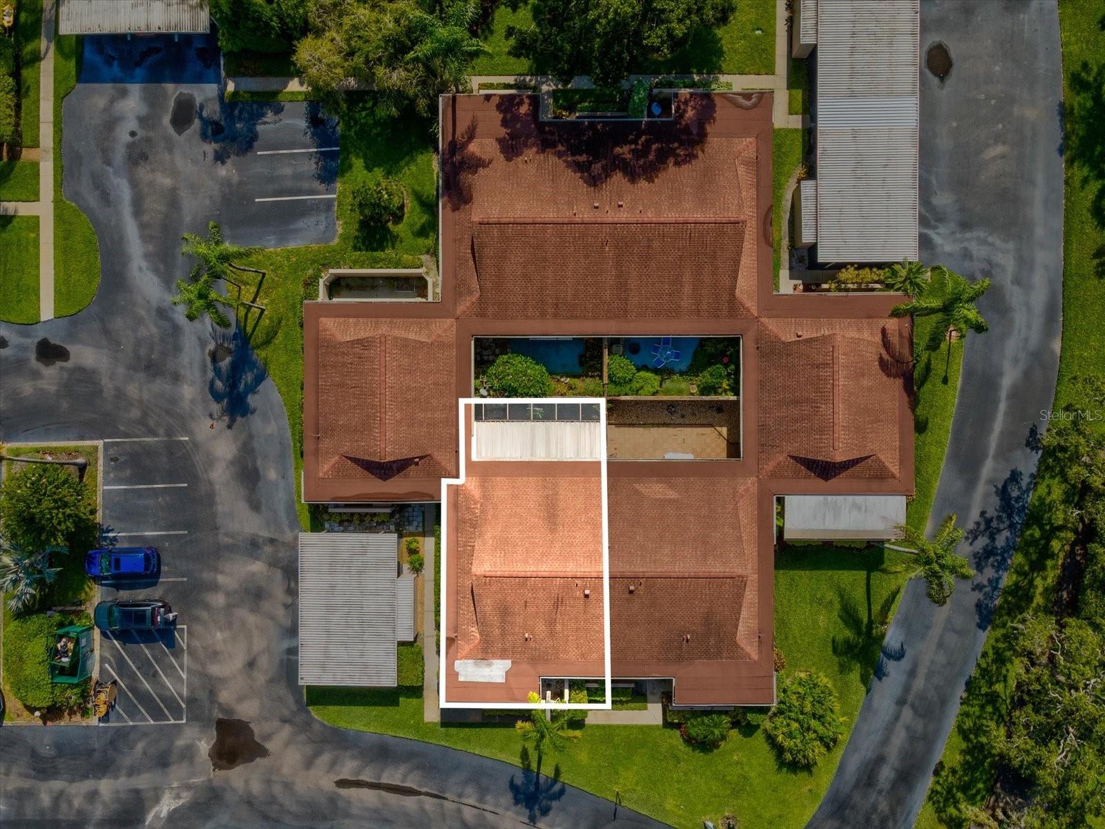 Aerial View Of The Unit