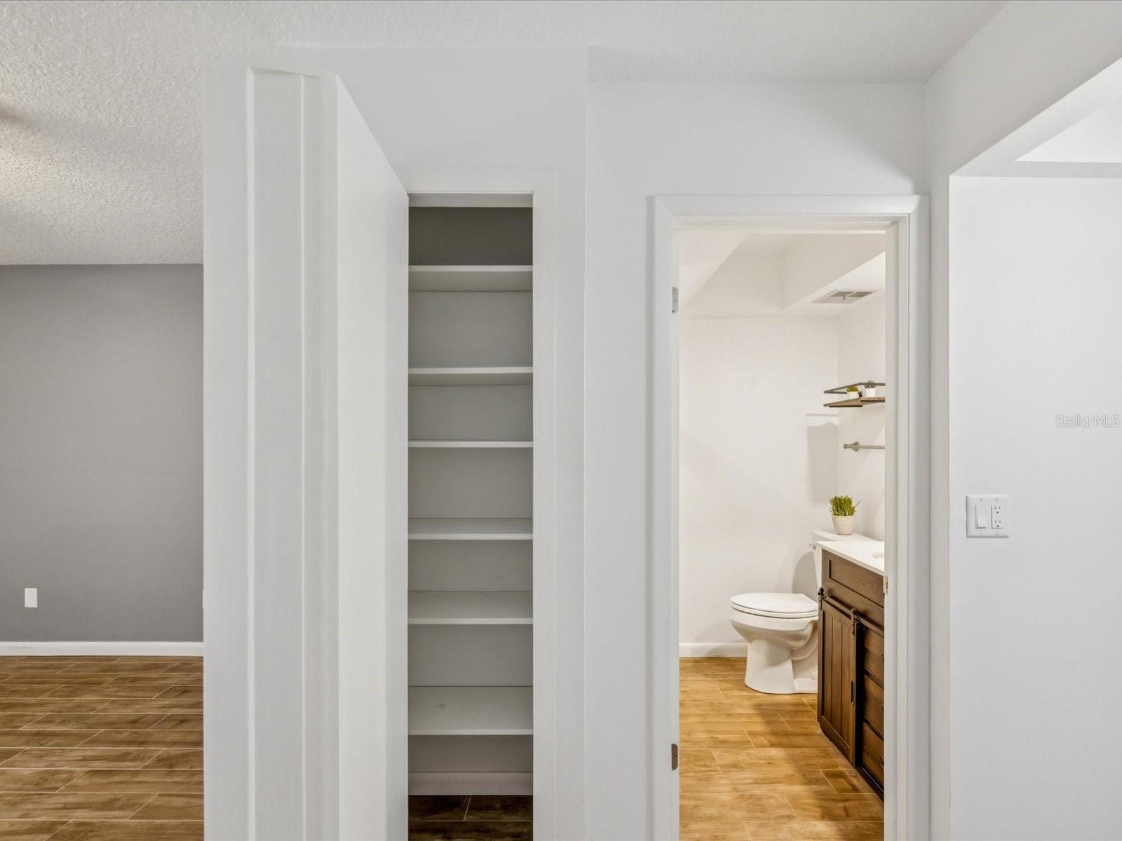 Custom-Built Bookcase Door
