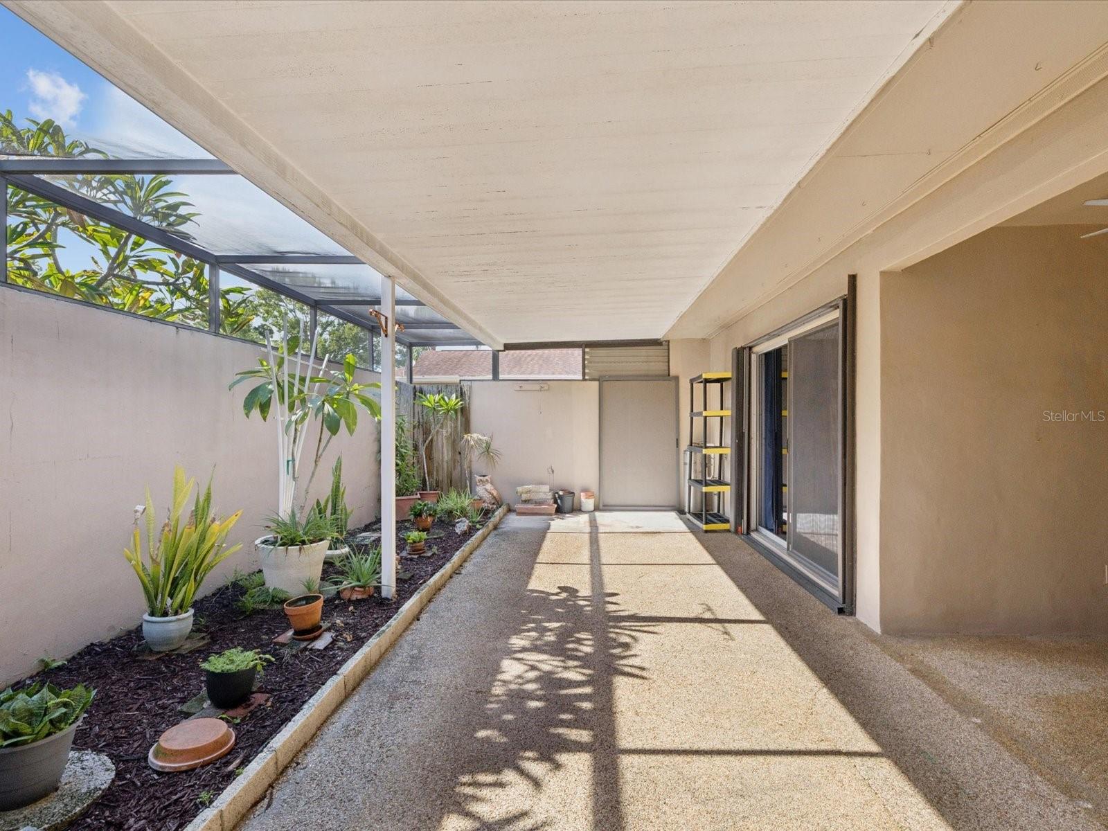 Screened and Covered Lanai