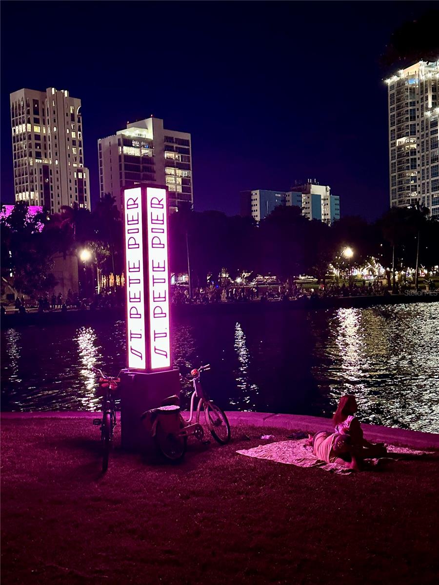 St Pete nightlife at the Pier