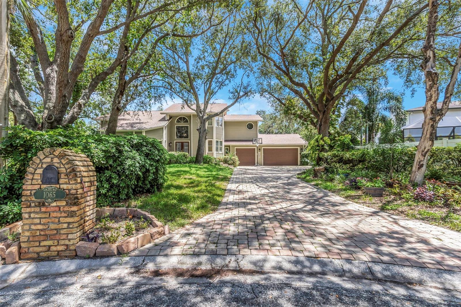 Long driveway.