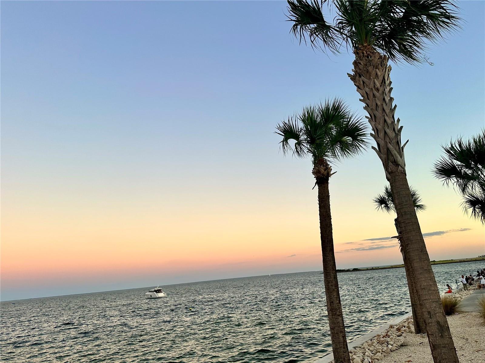 Take in the water views!