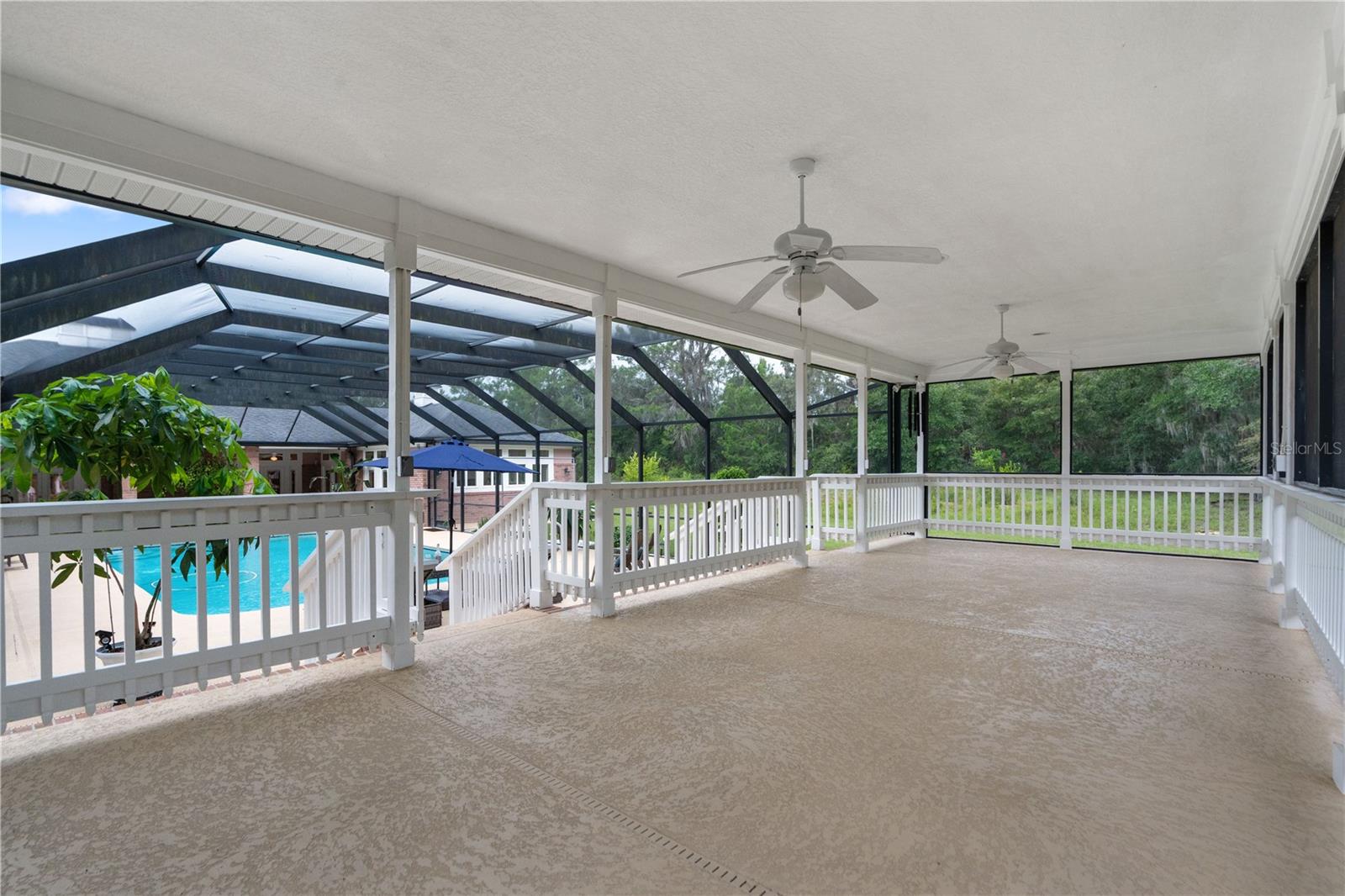 Raised Pool Pavilion