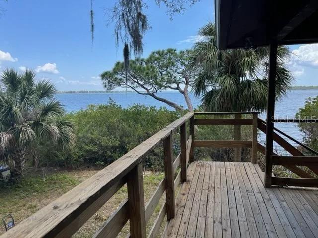Deck overlooking Tampa Bay