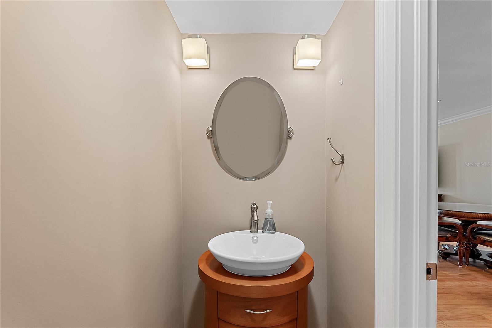 1st floor powder room