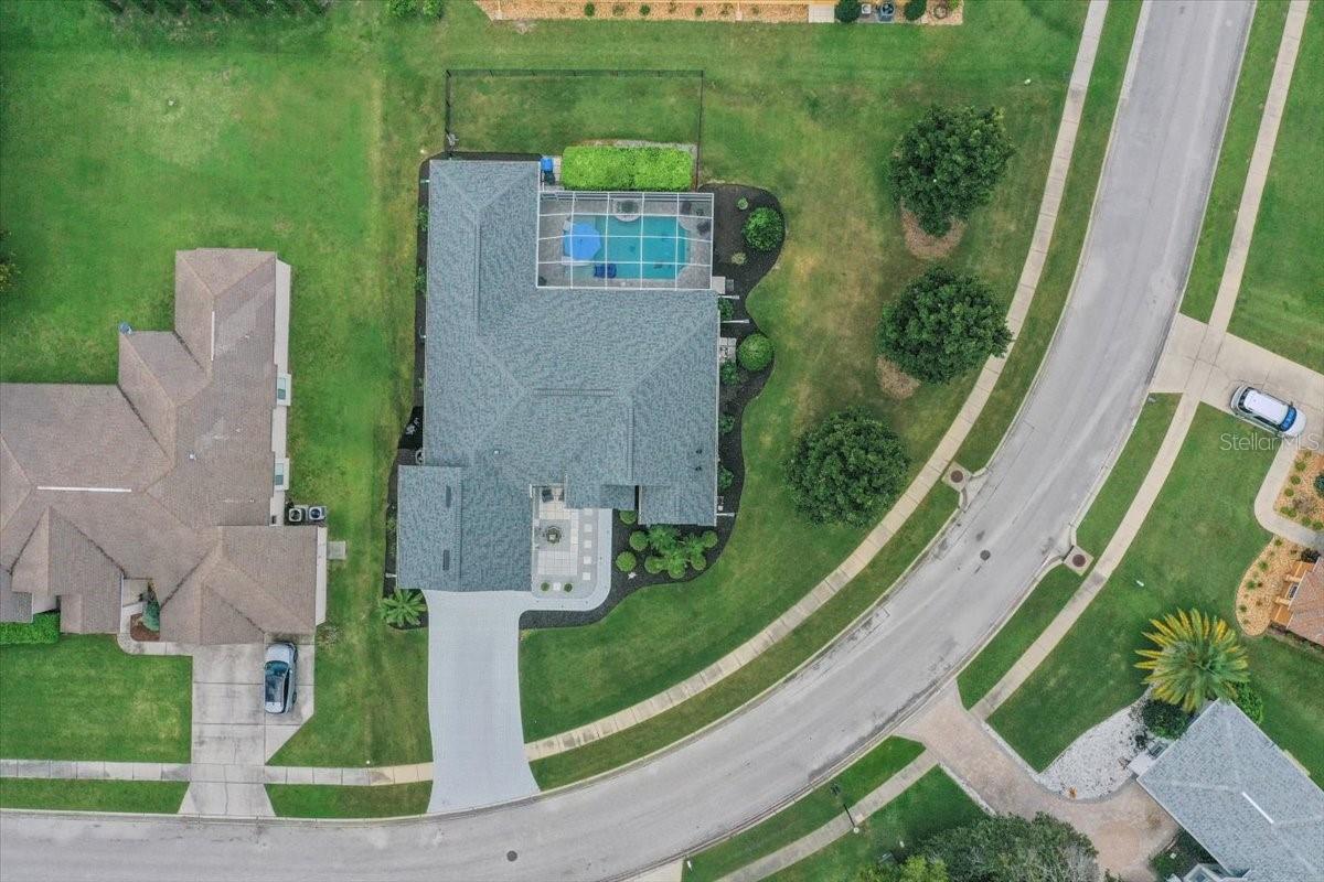 Prime corner lot with extra yard space