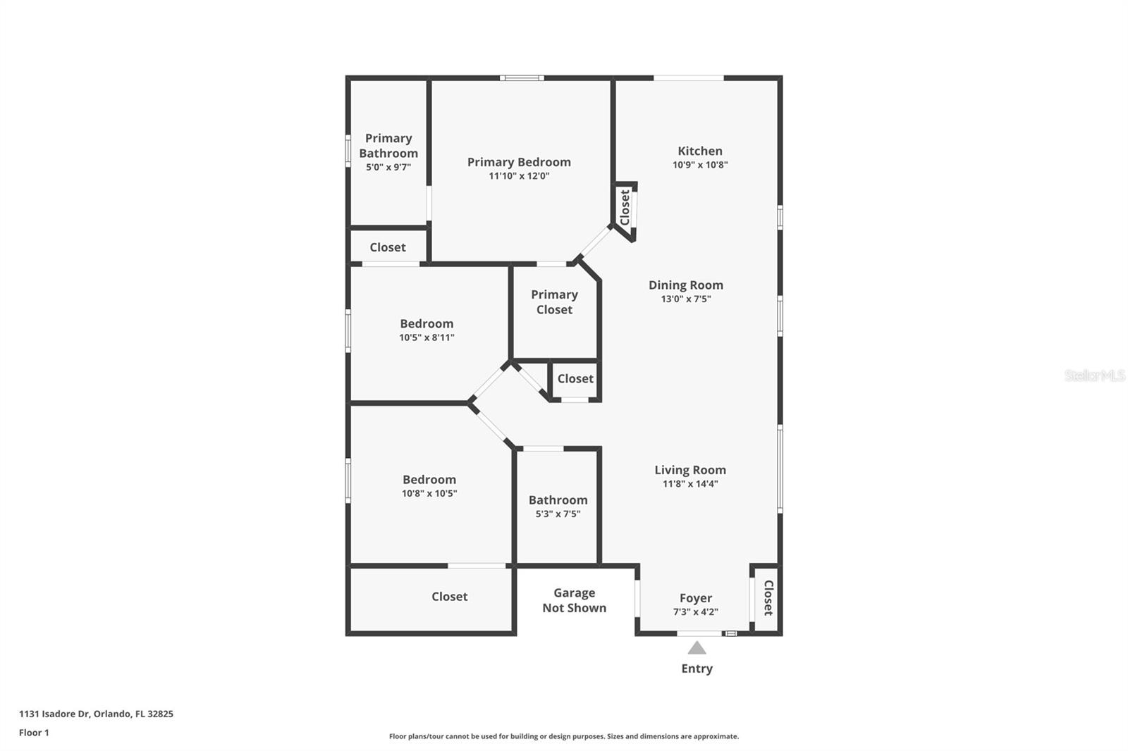 1131 ISADORE DR, ORLANDO, FL, 32825