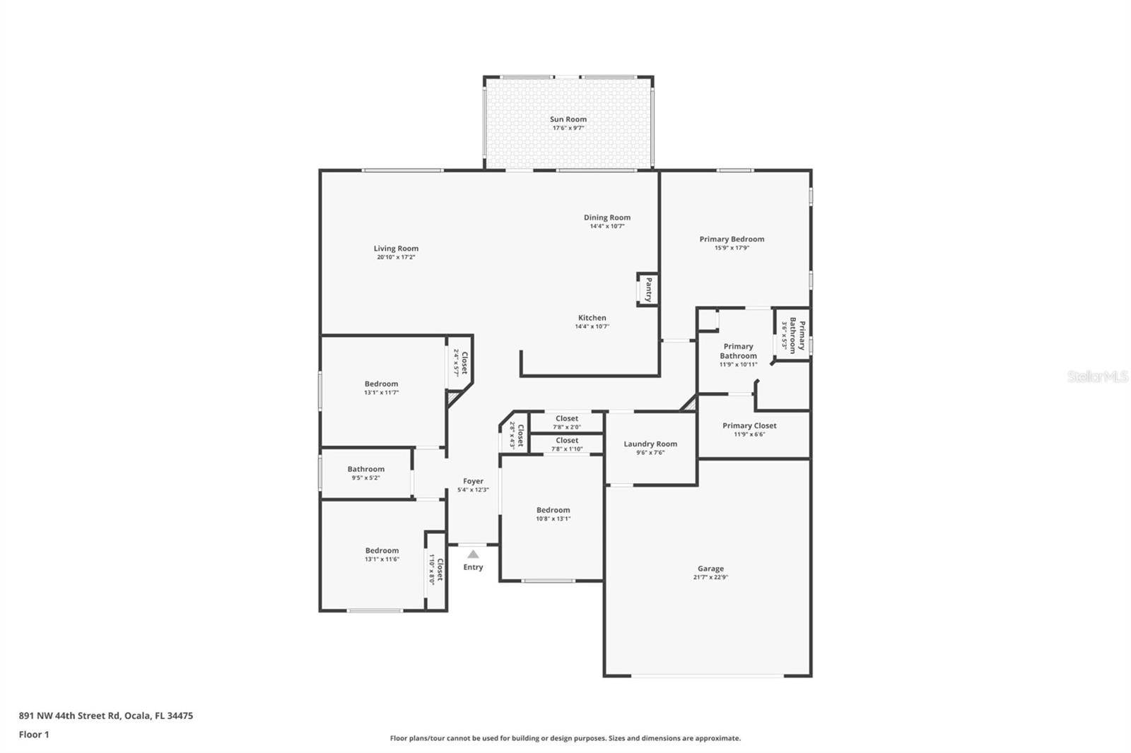 891 NW 44TH STREET RD, OCALA, FL, 34475