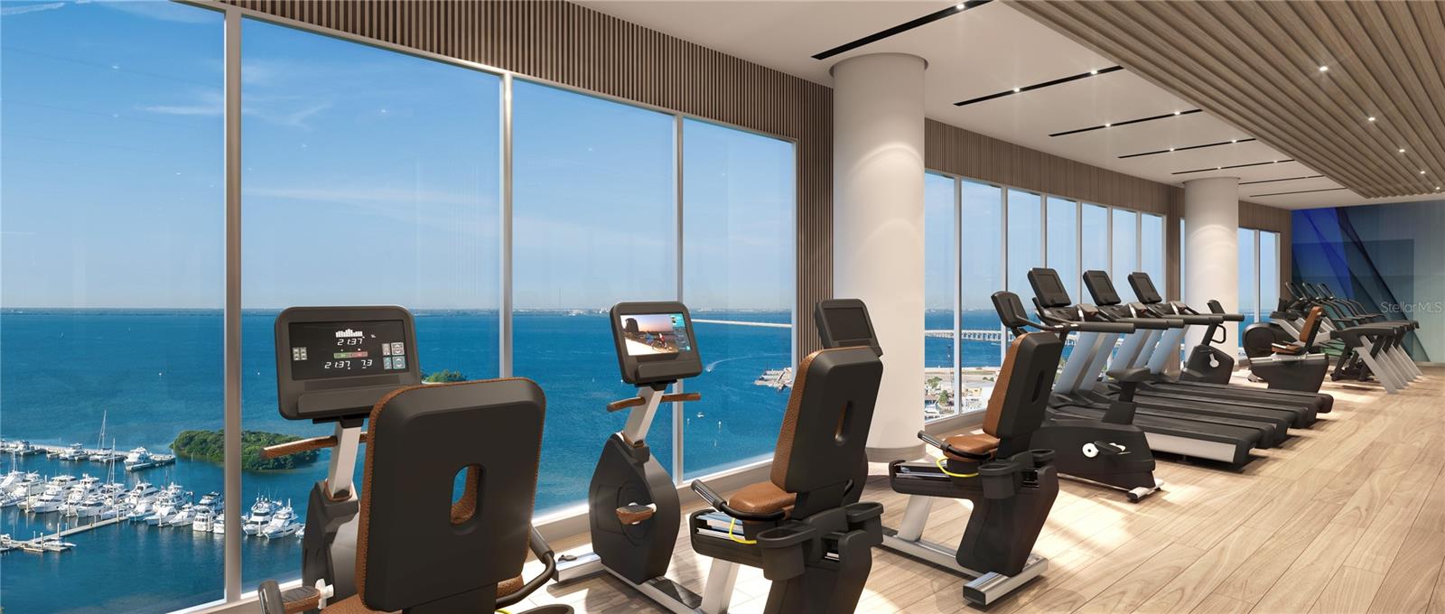 17th floor fitness center