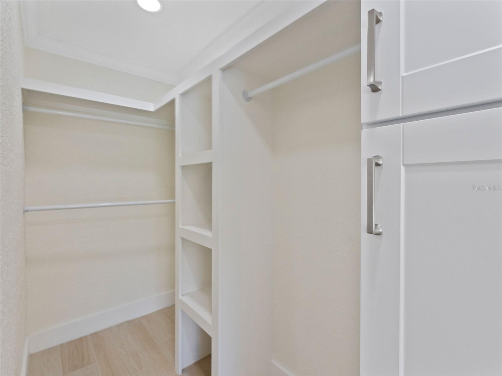 Primary Walk-In Closet