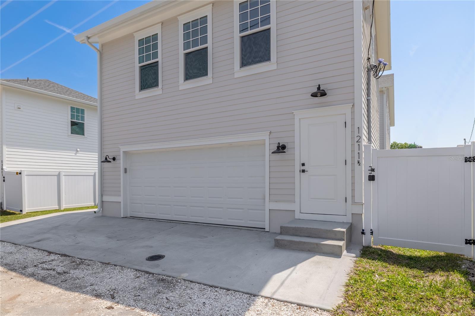 Garage and Separate ADU Entrance