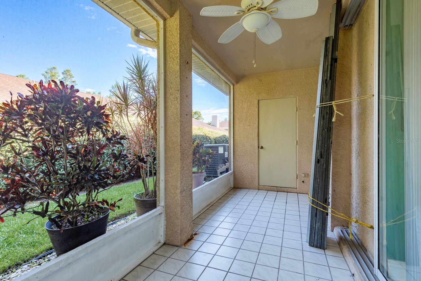 Enclosed Patio