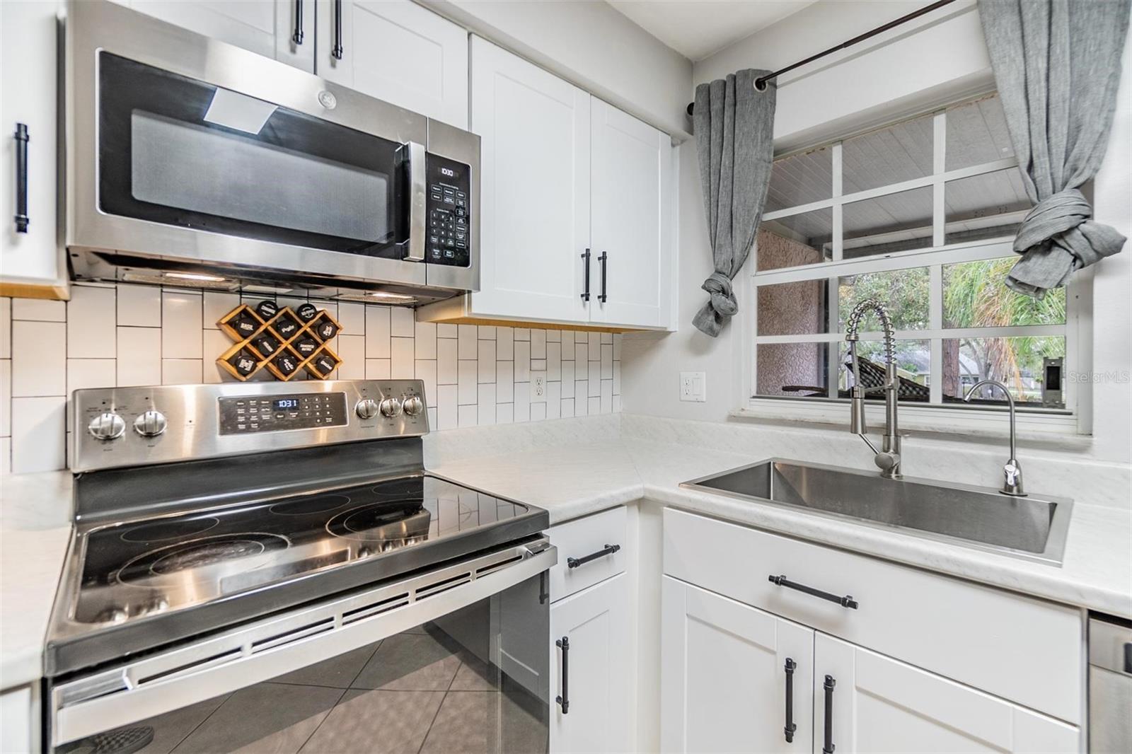 Fully renovated Kitchen.
