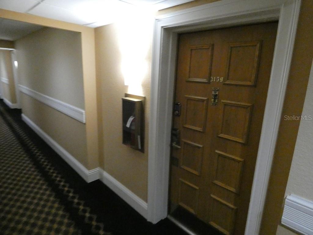 Front Door of the Unit