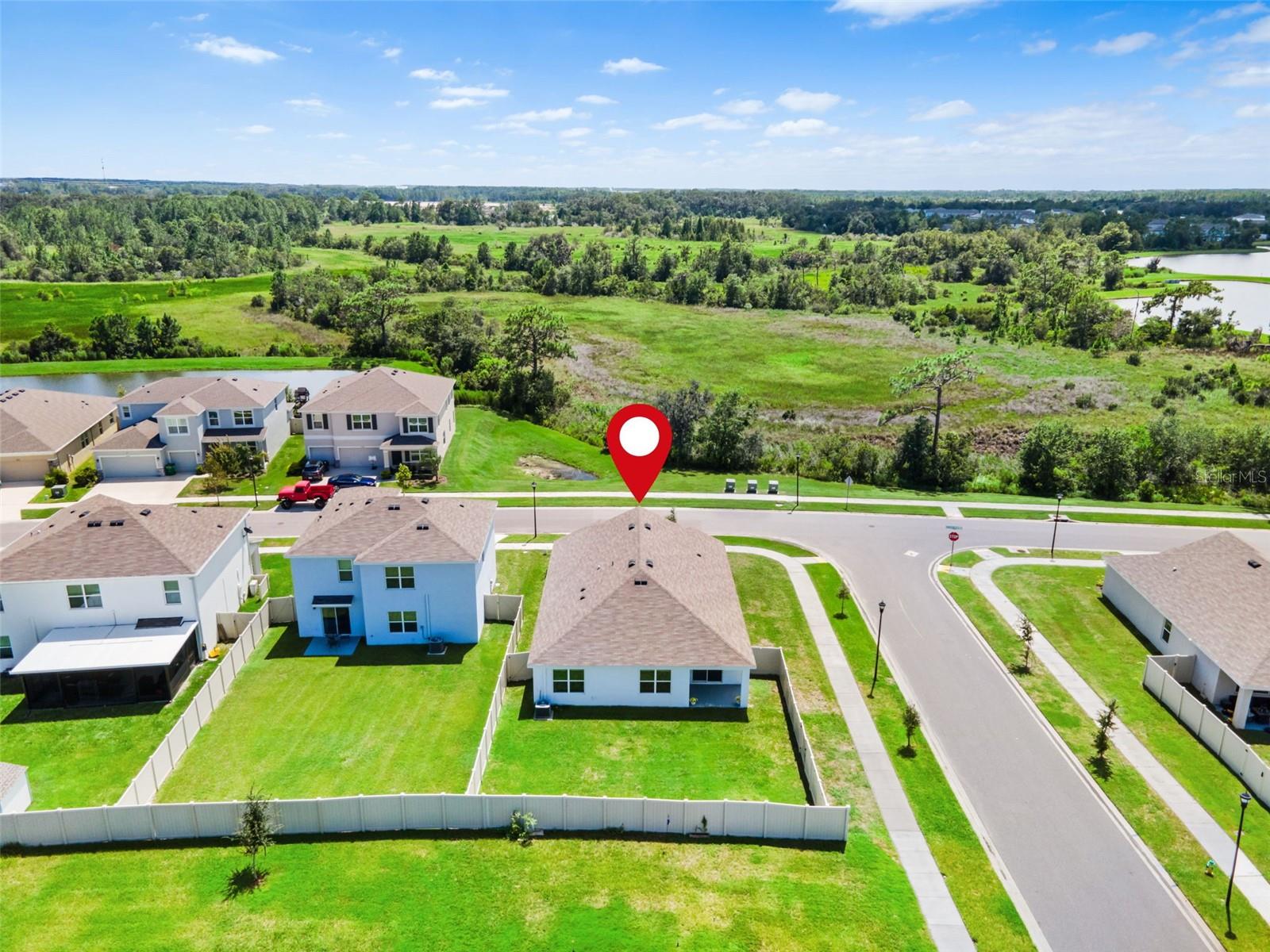 Large Conservation Easement Across the Street