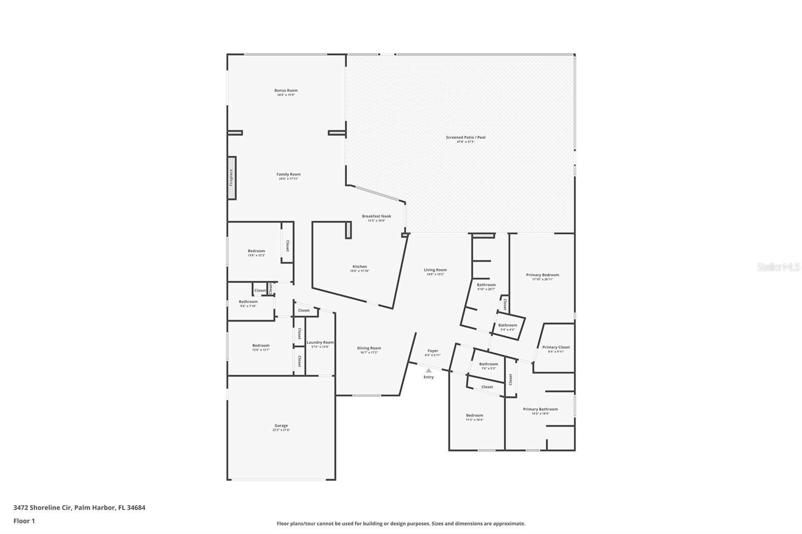 3472 SHORELINE CIR, PALM HARBOR, FL, 34684