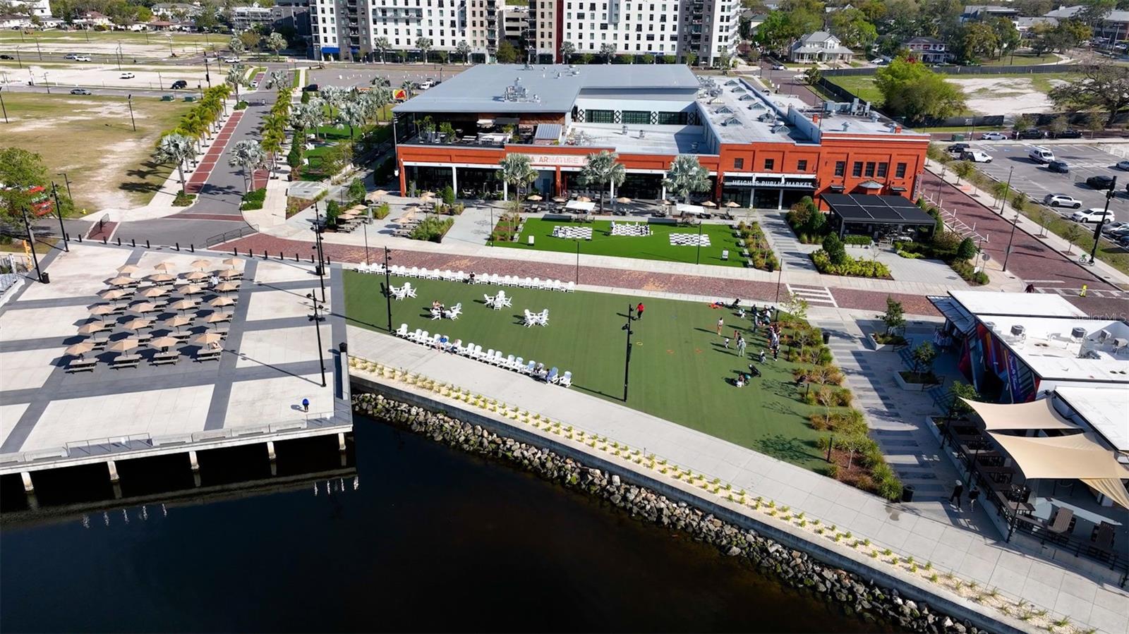 Walkable to Armature Works, the YMCA, Sprouts and just a couple mins to downtown Tampa.