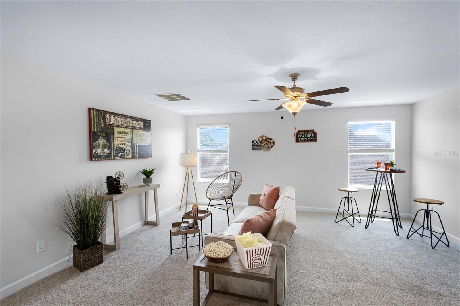Upstairs loft