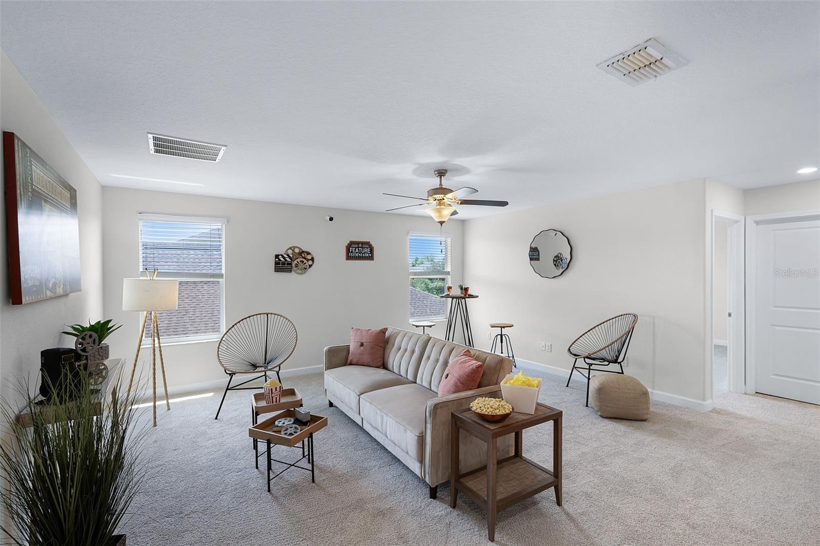 Upstairs loft