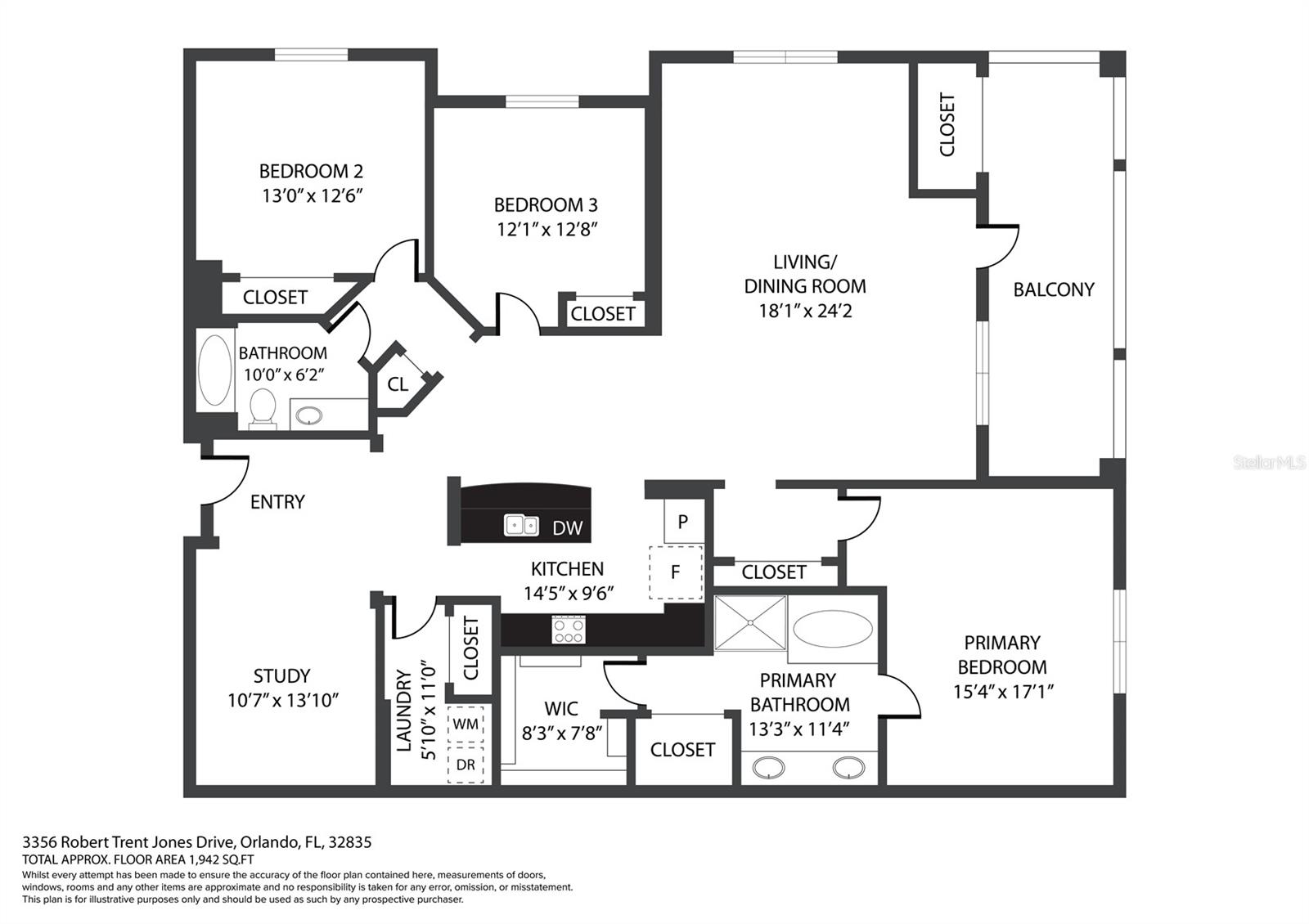 3356 ROBERT TRENT JONES DR #20406, ORLANDO, FL, 32835