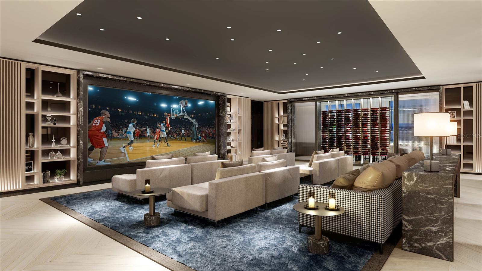 Theater room