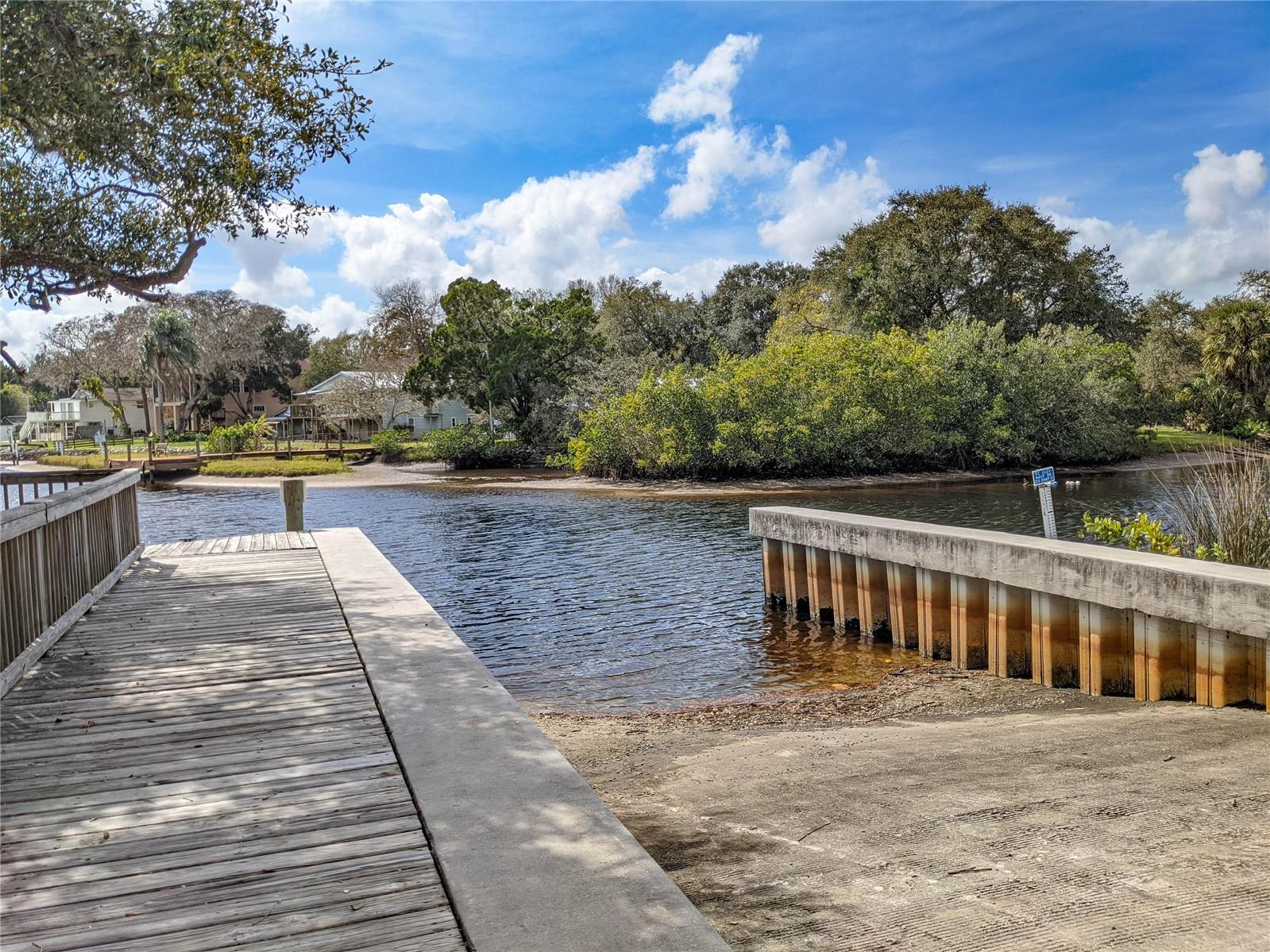 community boat ramp