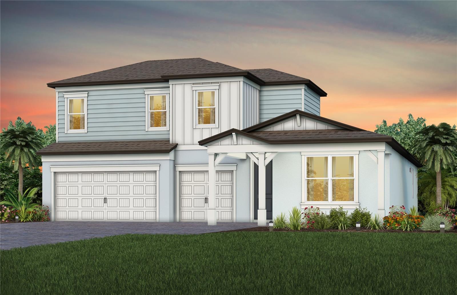 Exterior Rendering, Elevation CO2