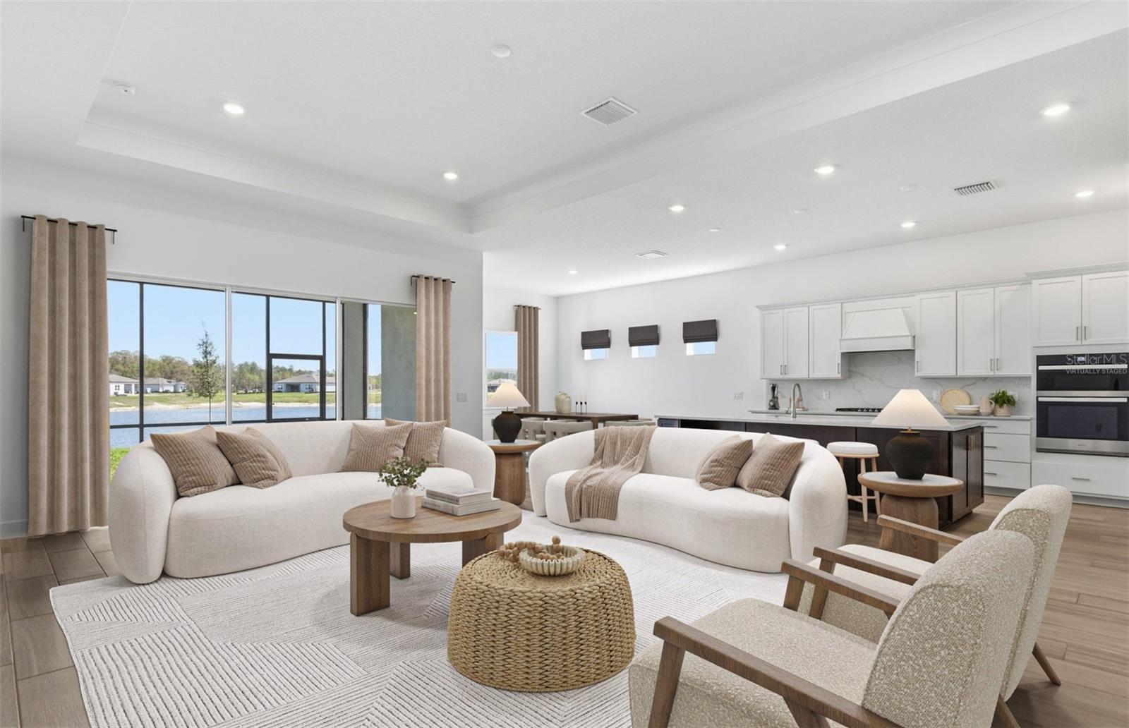 Virtually Staged - Gatherign Room