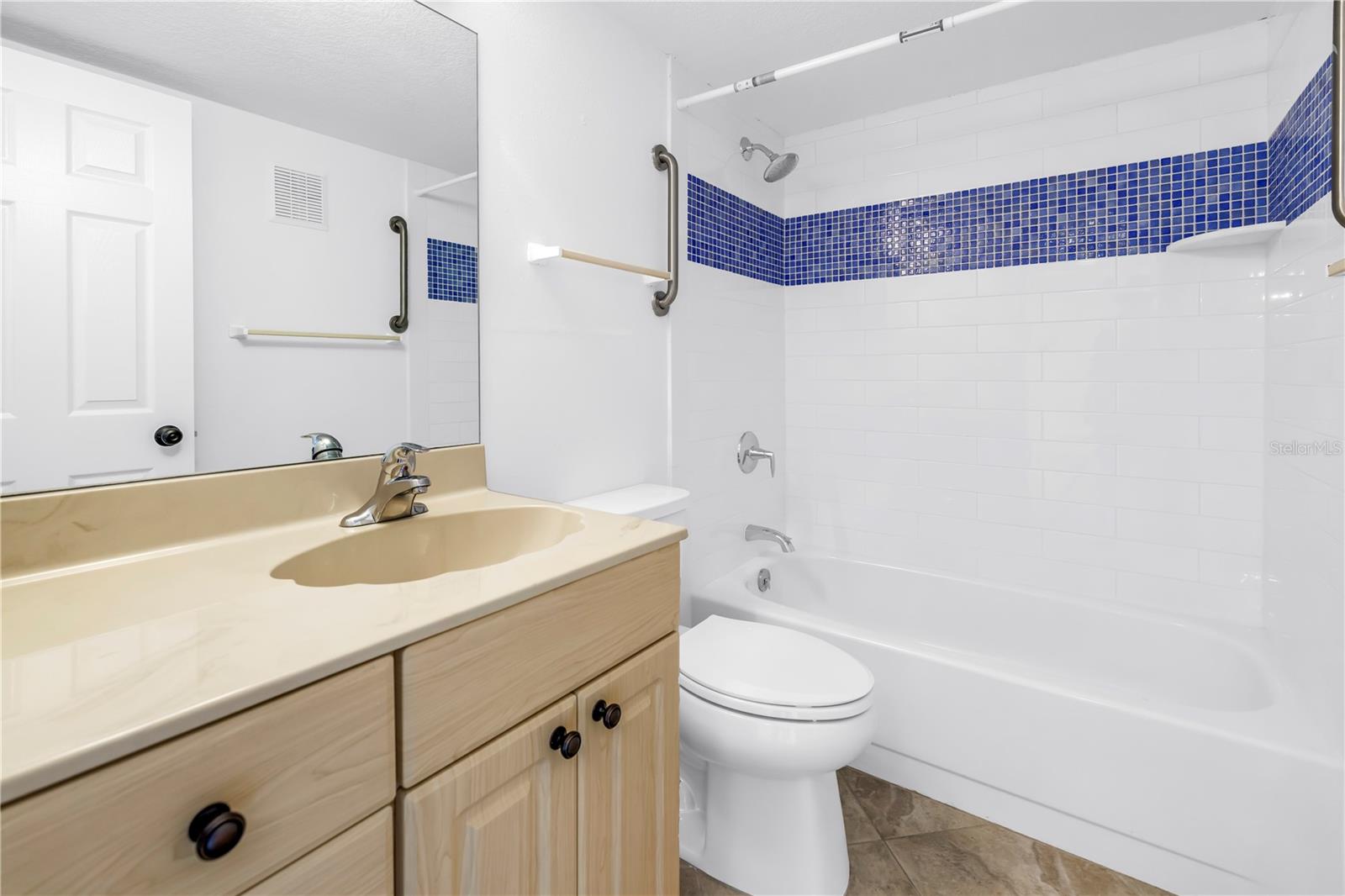 Guest Bath with tub and shower