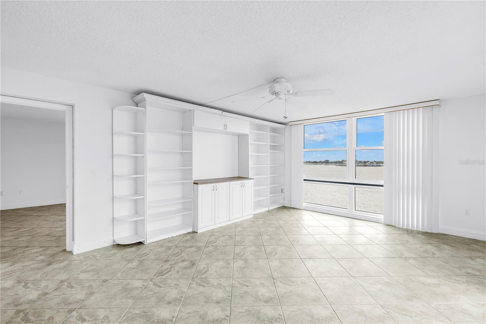 Primary bedroom built ins