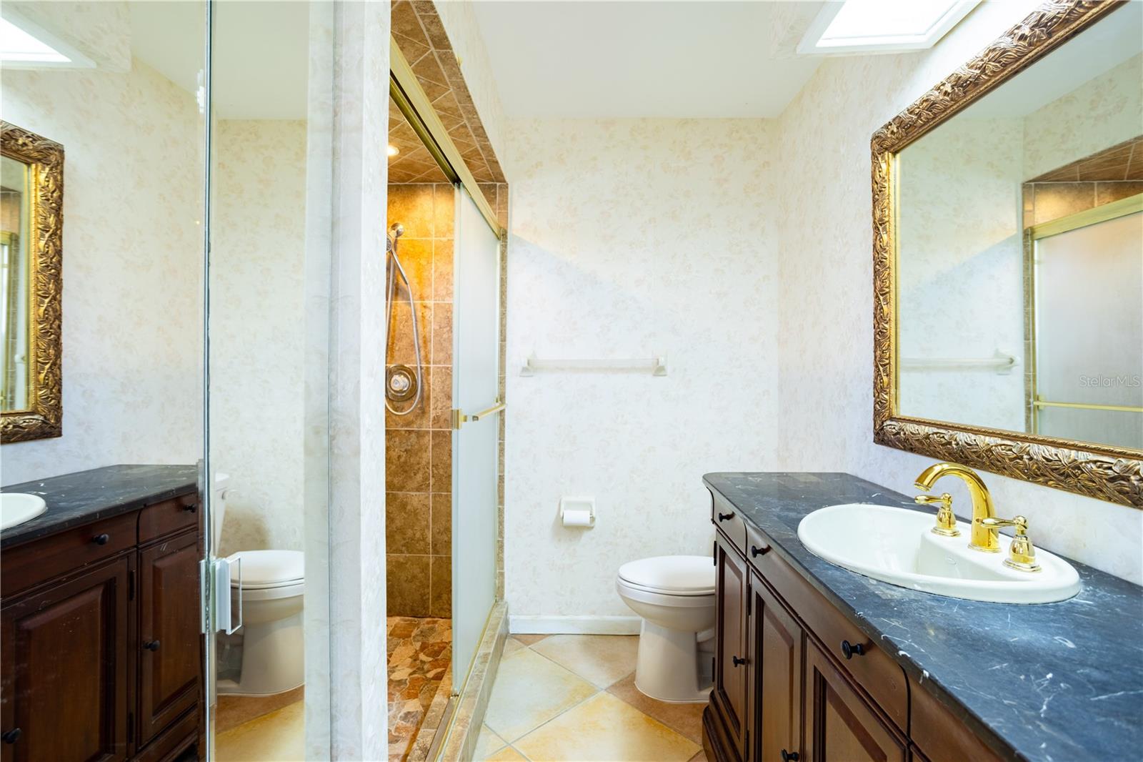 Master Bathroom with Big Closet for Storage!